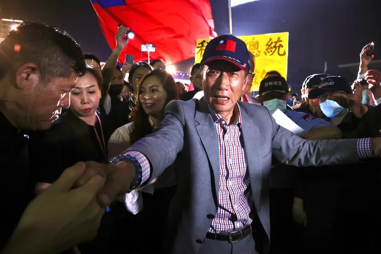 郭台銘睽違4年，再度起心動念選總統。資料照片，林林攝影