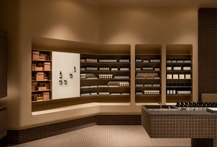 Aesop LaLaport台中店。品牌提供
