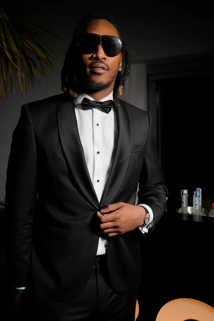 美國饒舌歌手Future出席慶生晚宴。BOSS提供