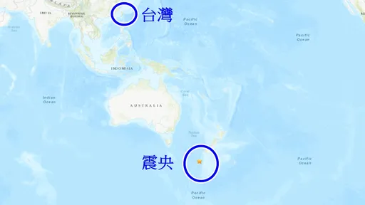 紐西蘭奧克蘭群島規模6.2地震 暫無海嘯風險