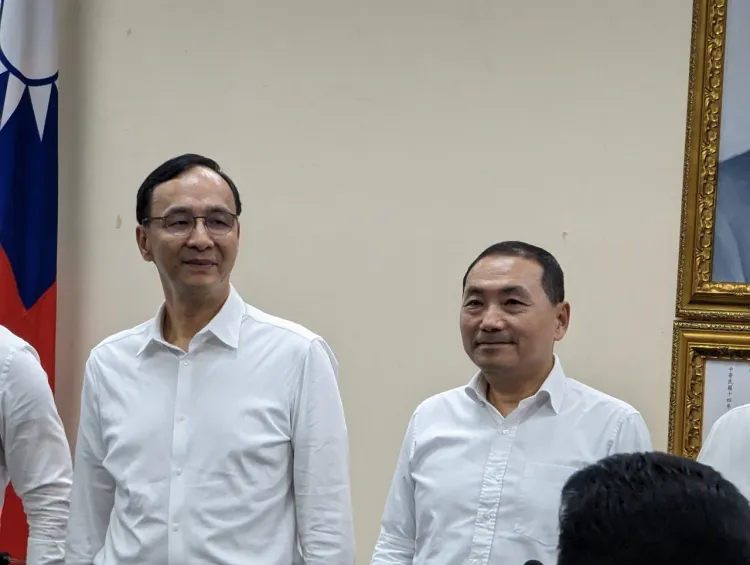 國民黨總統徵召人選出爐，確定由新北市長侯友宜出線。蘇柏銓攝
