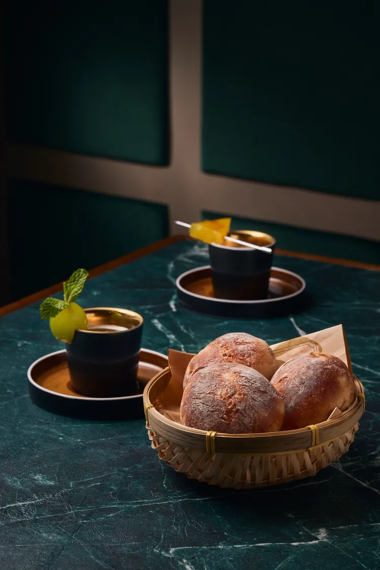 活動期間的來店專屬禮-小樂沐馬鈴薯小圓麵包乙顆。業者提供