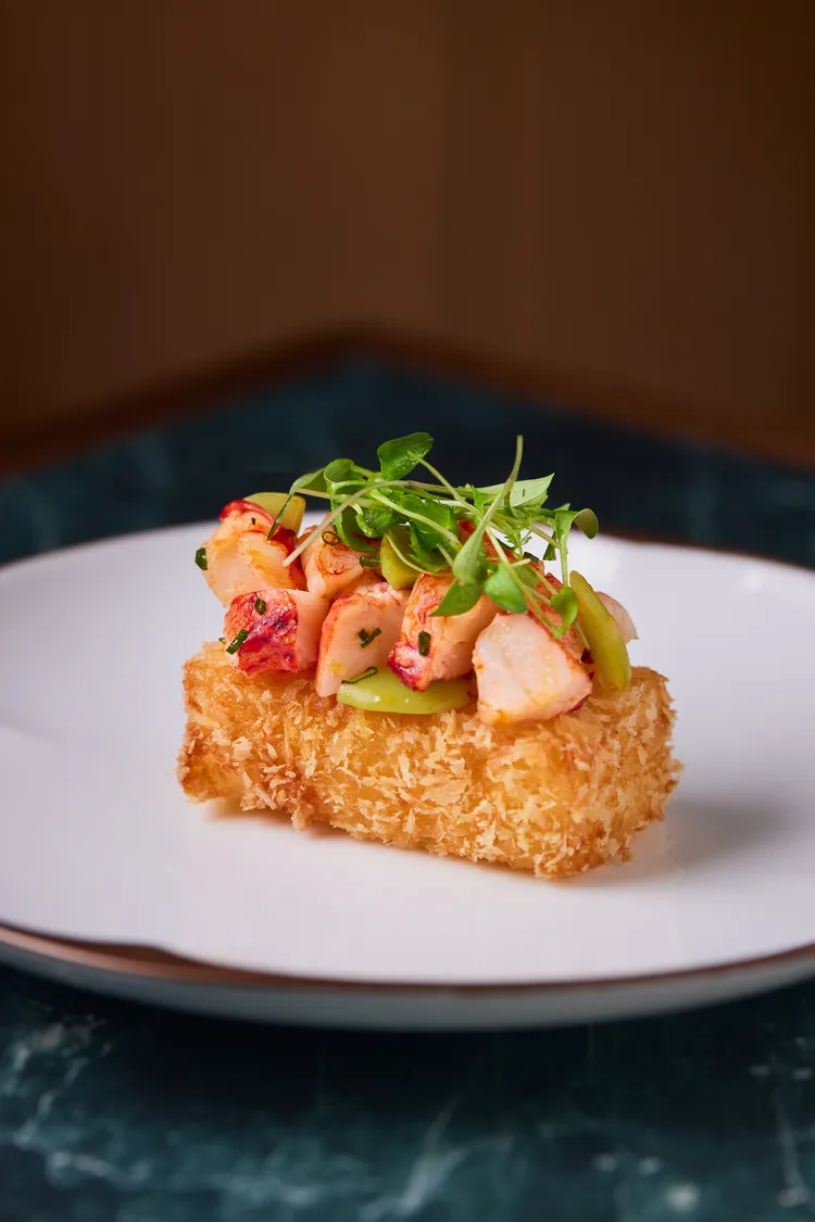 龍蝦法式熱吐司為海陸雙饗獨享套餐菜式。業者提供