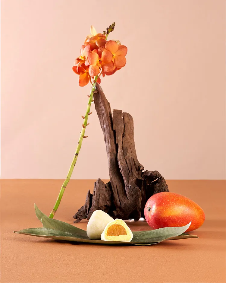 采采食茶楊枝甘露口味冰粽。業者提供