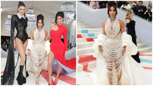 Met Gala|豐臀金姊妹沒有被封殺 肯黛兒穿恨天高「即將抵達天花板」