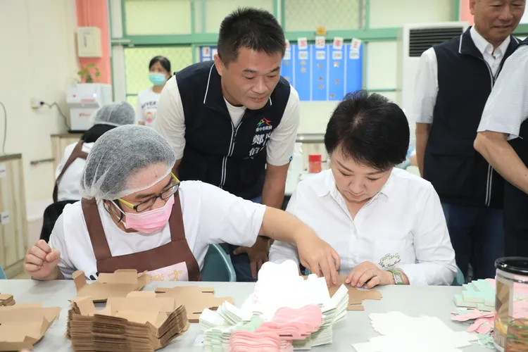 盧秀燕是台中市改制以來第1位「五星市長」。資料照片