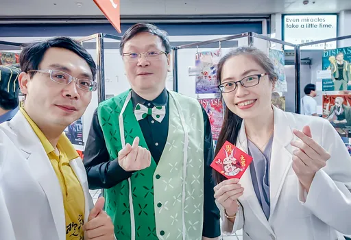 莊人祥cosplay「疾管家」現身醫療主題動漫展 「金漫獎」得主為醫護人員發聲