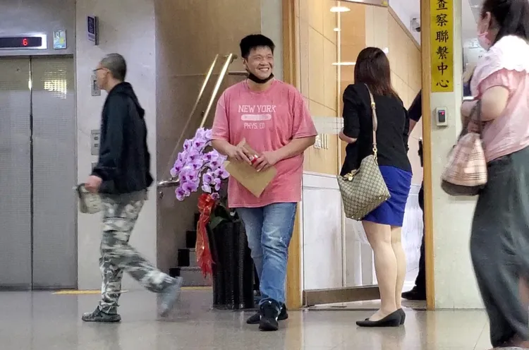 宋宗吉2萬元交保。呂志明攝