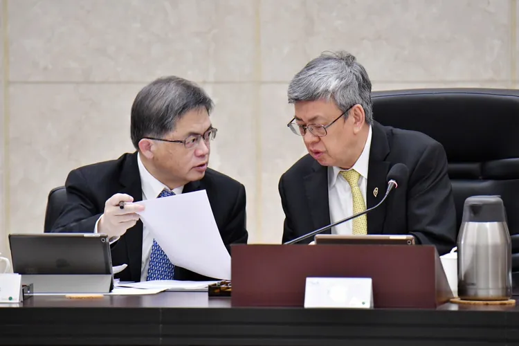 年度第二次治安會報。政院提供