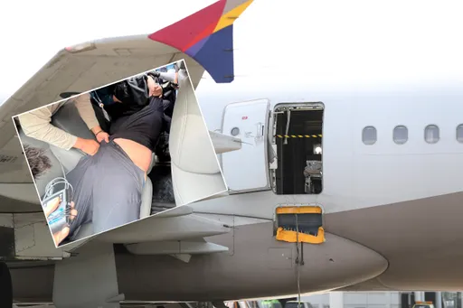 韓亞航空乘客亂開逃生門原因曝光 「覺得快窒息想快點下機」