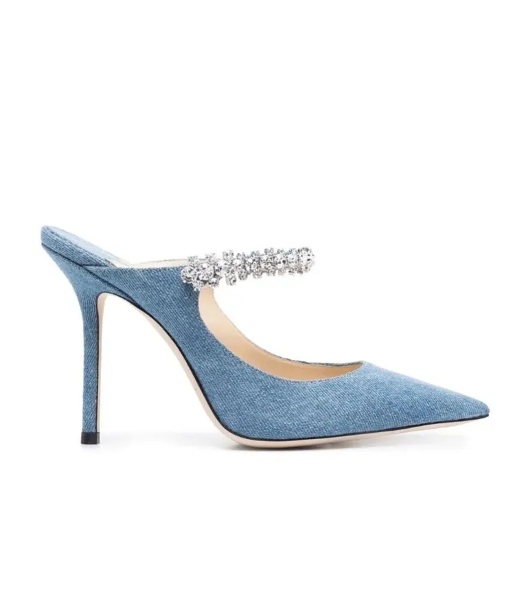 Bing丹寧穆勒鞋，4萬2800元。品牌提供