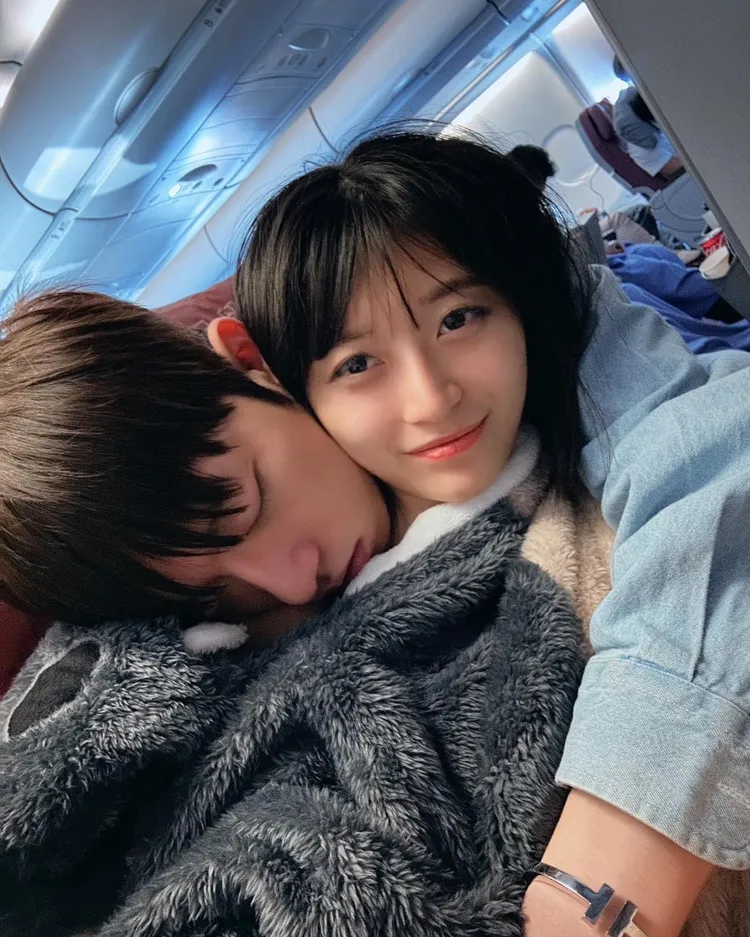 祈錦鈅曬出多張跟未婚夫的照片。翻攝祈錦鈅臉書