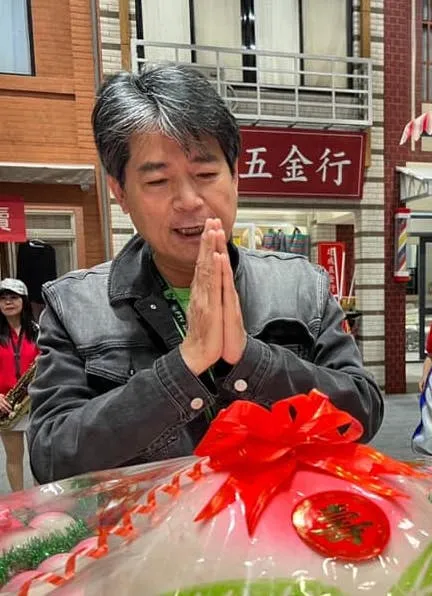 蕭大陸不因演員私人行為隨意刪減戲份。翻攝侯怡君臉書