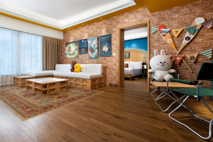 LINE FRIENDS 套房。業者提供