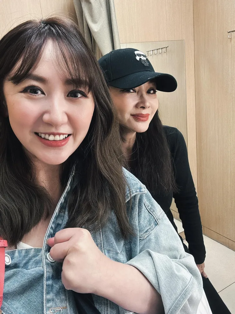 蔡允潔很感念陳美鳳的鼓勵。翻攝蔡允潔（蔡小潔）臉書