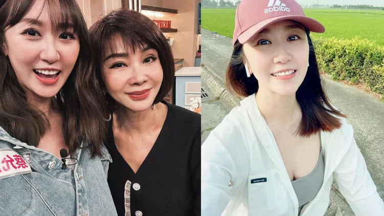 陳美鳳的一句話，讓蔡允潔眼淚差點奪眶而出。翻攝蔡允潔（蔡小潔）臉書