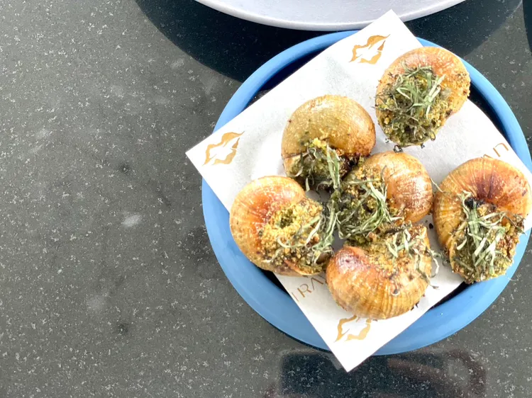 勃根地蝸牛。曾仲葳攝