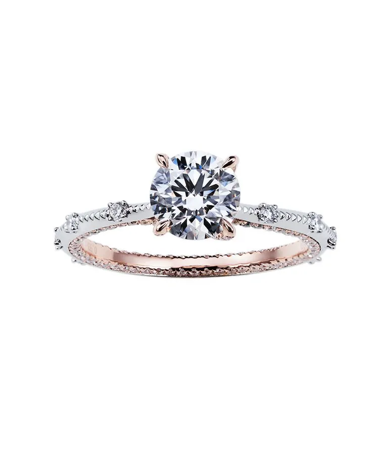 Epoch未來臻藏系列夢幻曲18K白金鑲鑽戒指，主鑽1克拉，15萬9000元。品牌提供