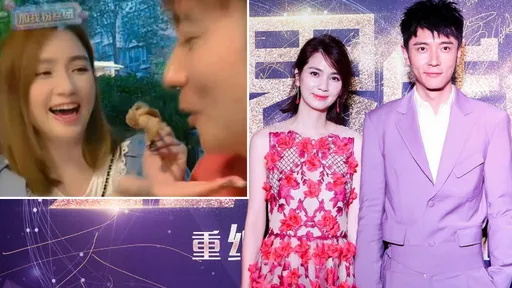 洪欣鬧離婚後合體小老公玩餵食秀 網友嗅到錢的味道