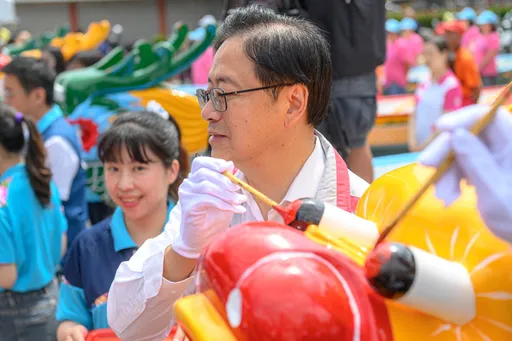 龍潭陂塘龍舟賽今點睛 6月22日至24日熱鬧登場