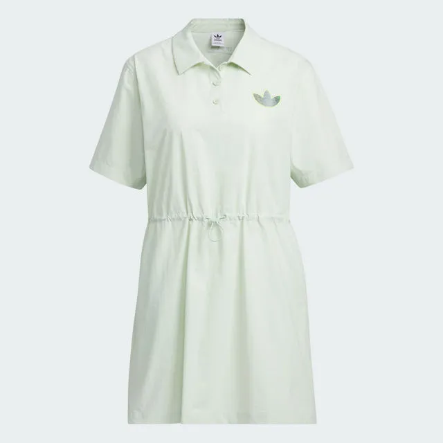 adidas Originals系列Adicolor Logo Twist休閒連身裙，3690元。品牌提供