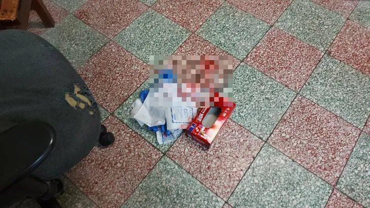 警消獲報到場，立刻協助傷者送醫，所幸搶救後無生命危險。翻攝照片