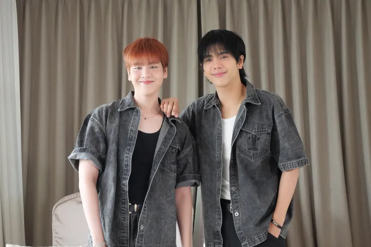 Tae（右）2年前曾來台，BENZ的幸運數字是7。Boo's Entertainment提供