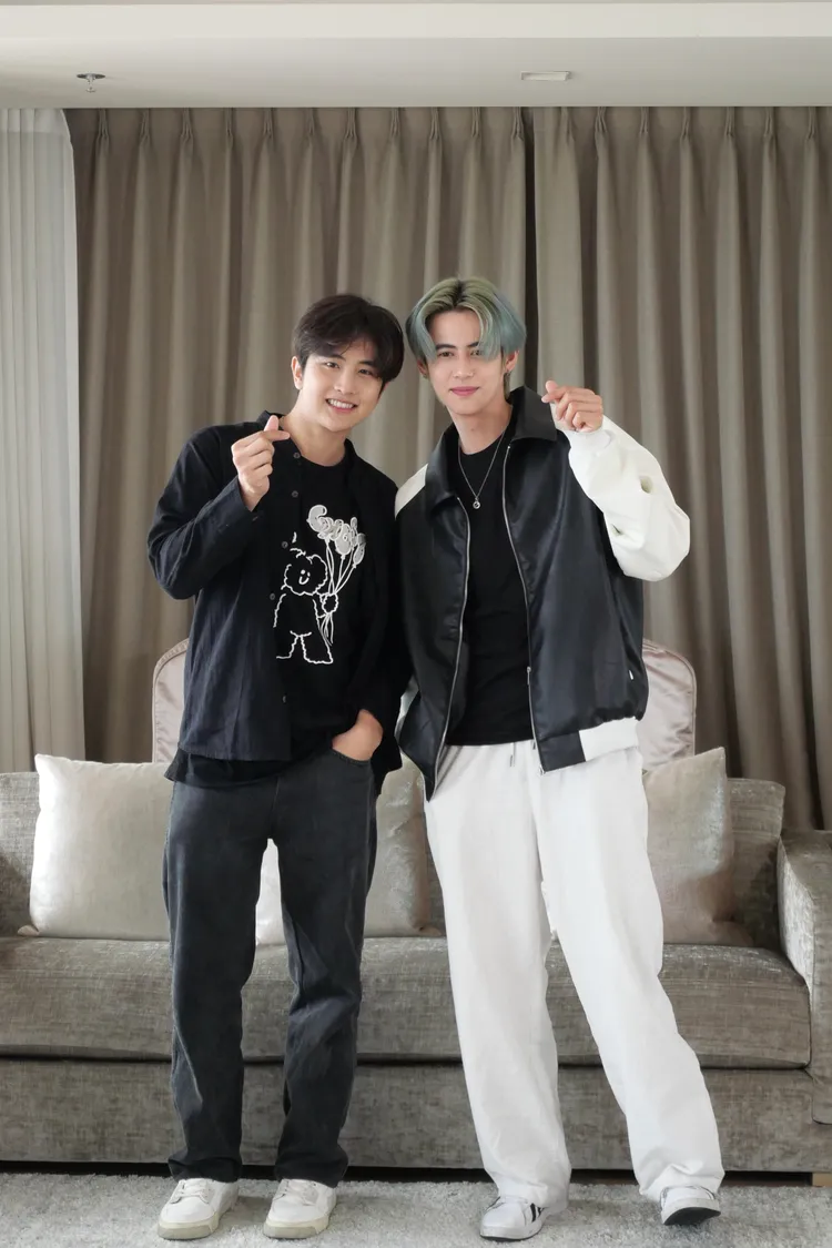 Yacht（右）和O是一對。Boo's Entertainment提供