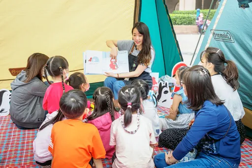 新北閱讀節化身親子遊樂園 音樂、運動、舞蹈一次滿足