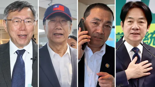 最新「三腳督」民調曝!郭台銘勝算比侯友宜高 還狂吸柯文哲票源