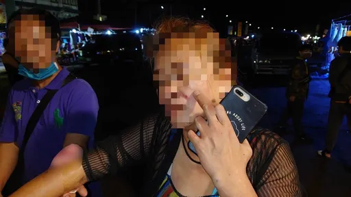 八斗子夜市爆衝突！顧客退貨不滿老闆碎念　竟丟塑膠椅當場濺血