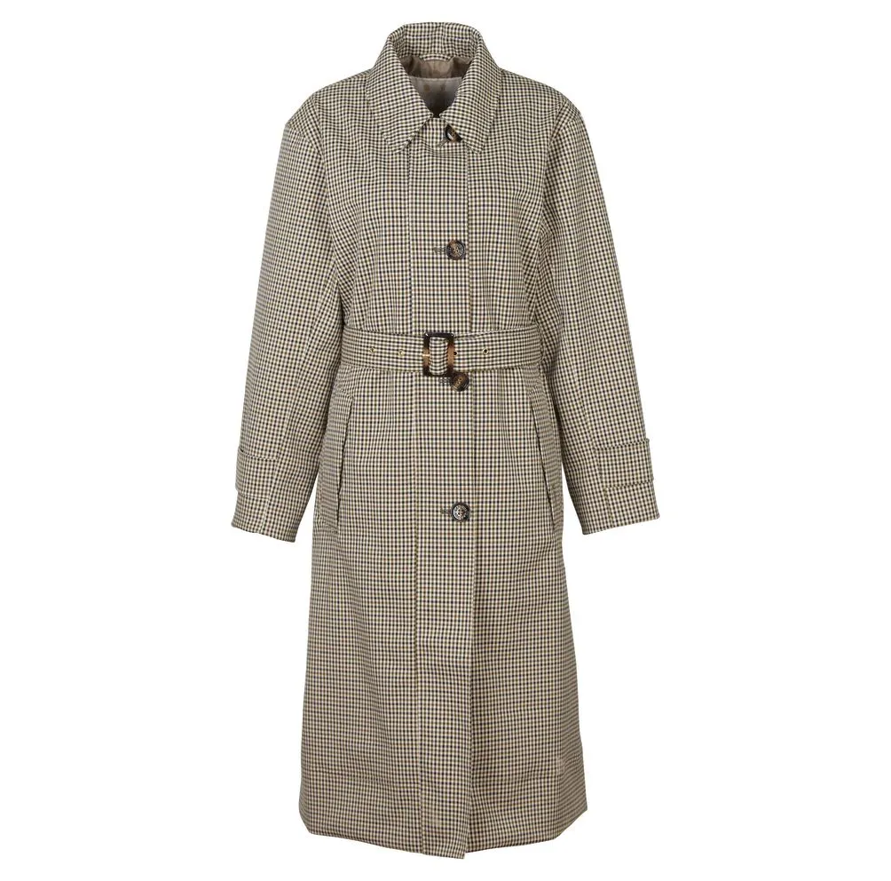 Somerland格紋防水風衣,1萬8400元。品牌提供