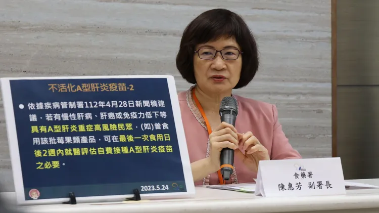 近期我國「不活化A型肝炎疫苗」需求增加。莊宗達攝