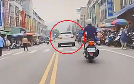 轎車未禮讓行人挨罰3600元　駕駛喊冤違停影響視線！警秀影片打臉