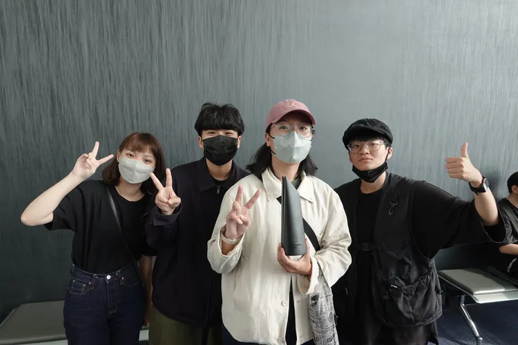 視訊系《安咕》劇組團隊。校方提供