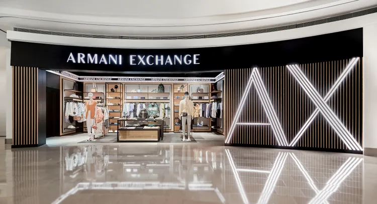 A|X Armani Exchange台北101專門店。品牌提供