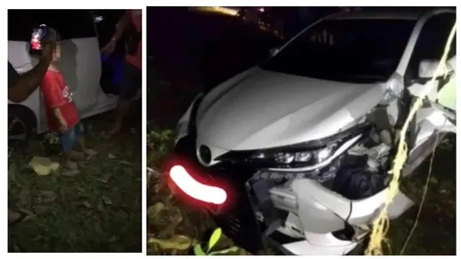 6歲哥「偷開爸爸的車」載3歲弟上街撞電桿　童言童語這樣說