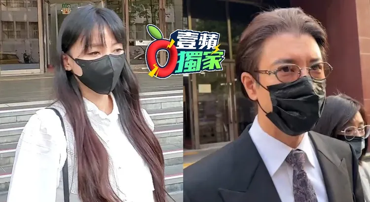 王力宏和李靚蕾昨到台北地院出庭，恰巧汪小菲同時間也到地檢署出庭。資料照片