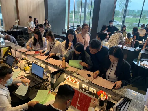 泰嘉「一字寬」假日湧人潮 超高地價規劃戶戶有景拉買氣