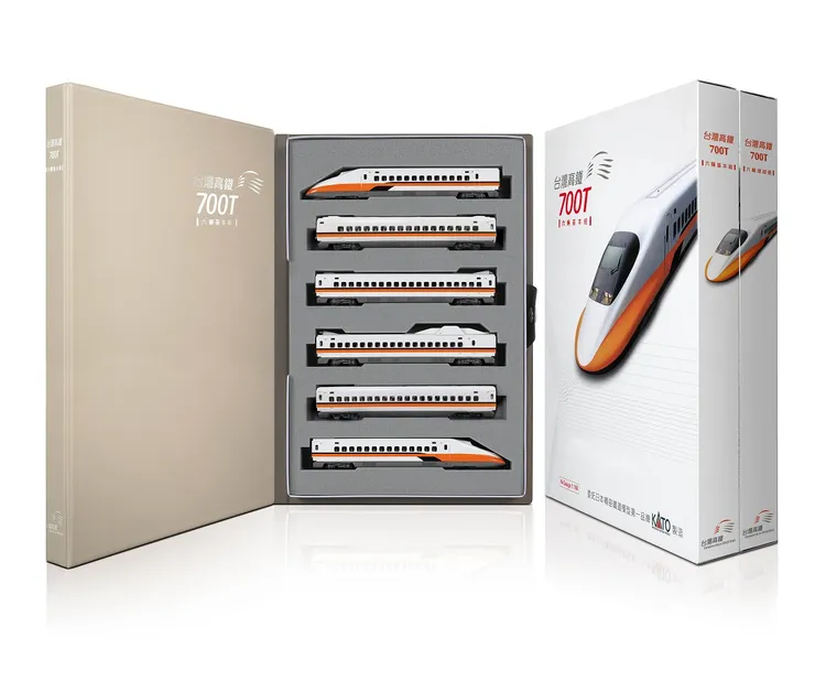 PChome 24h購物獨家販售夢幻收藏品「台灣高鐵700T列車模型十二輛組-全新車號TR33」，5/25上午10點起限量開搶，高鐵迷千萬不可錯過。業者提供