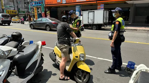 擺脫行人地獄惡名今起大執法　新莊、板橋警一上午開罰63件
