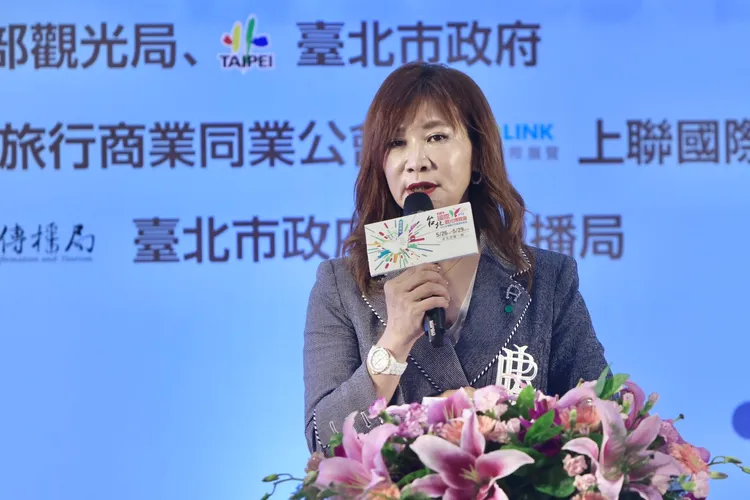 駱炫宏向蔡英文喊話，盼能解除組團赴陸禁令。林林攝