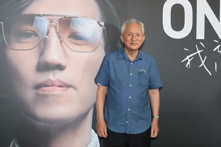 林志炫的爸爸特別現身力挺愛子。鄭孟晃攝