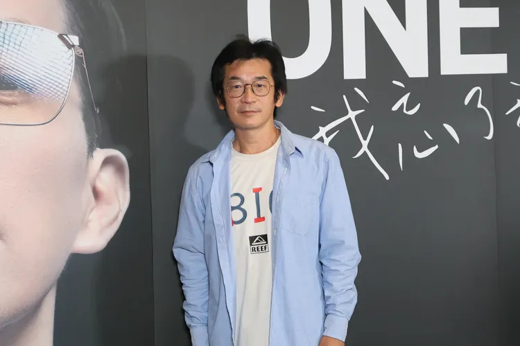 魏德聖開演前入場。鄭孟晃攝