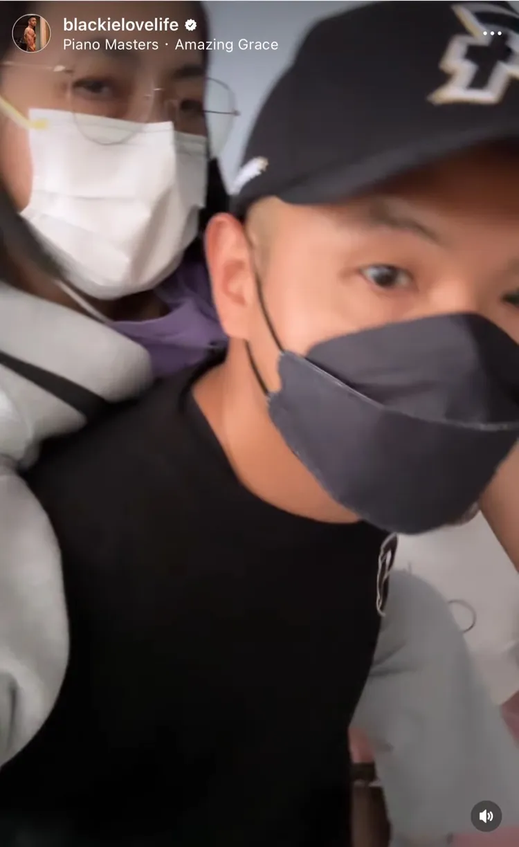 陳建州兄妹情深。翻攝自陳建州IG