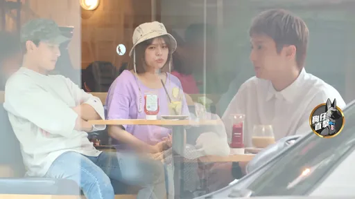 狗仔直擊|孫協志又跟下衣失蹤「短髮妹」合體!這次穿洞洞裝裸足 17年戰友當公證人