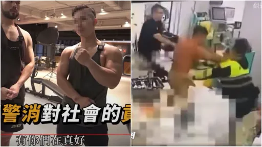 「超商浩克」曾被封最壯軍人 喊話警察很辛苦「有你們在真好」