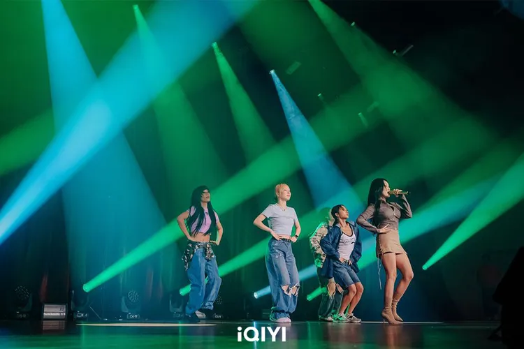 「流浪團」成員都是韓國的舞后。愛奇藝國際站提供