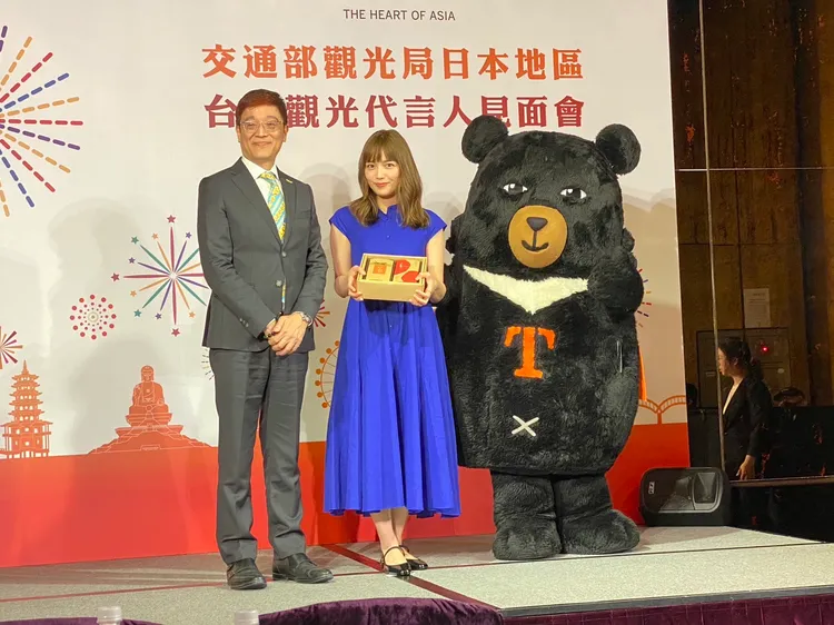 川口春奈來台5日遊。陳怡文攝