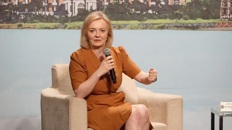 特拉斯強調，絕不允許對自由的攻擊在台灣發生。莊宗達攝